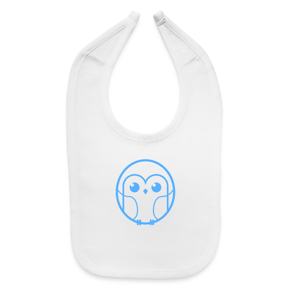 Hoobaby Icon Bib - white